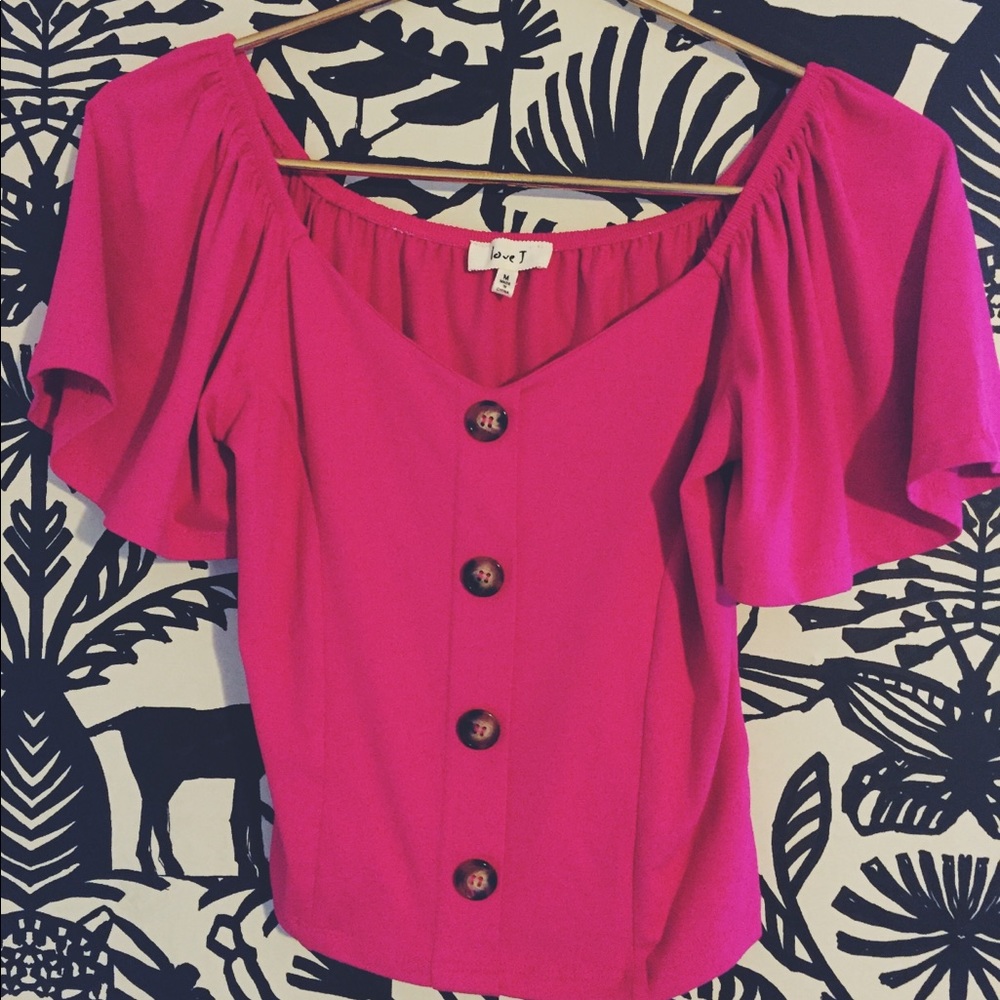 Pink top